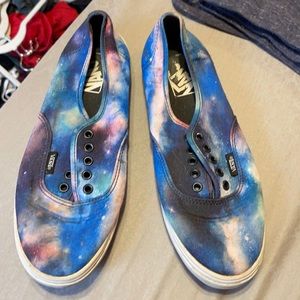 Vans galaxy shoes